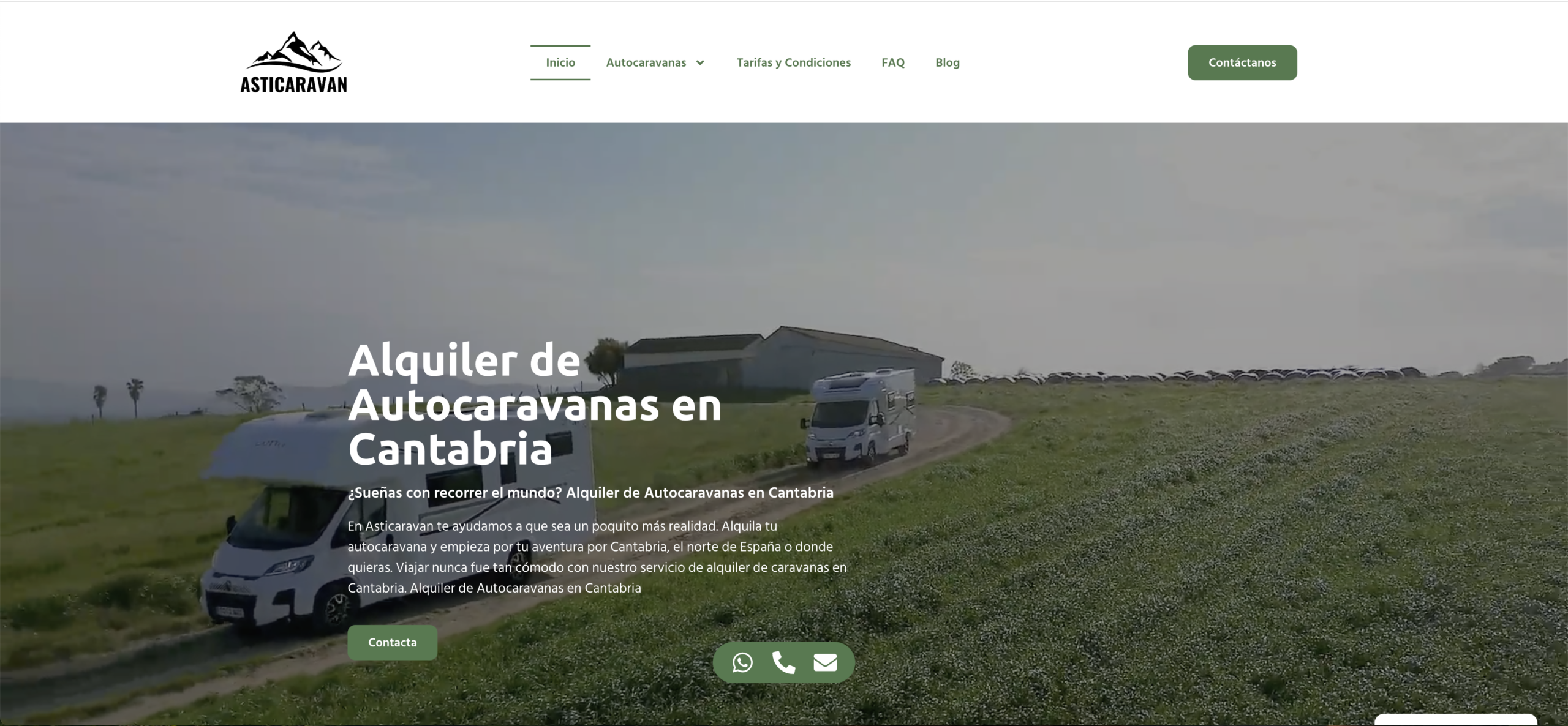 Asticaravan Alquiler de Autocaravanas en Cantabria